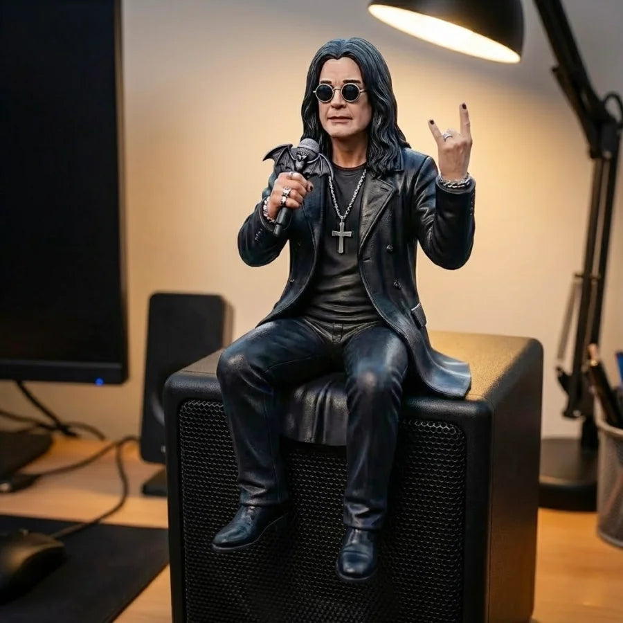 15 cm ręcznie malowana figurka Rock Legend Dashboard