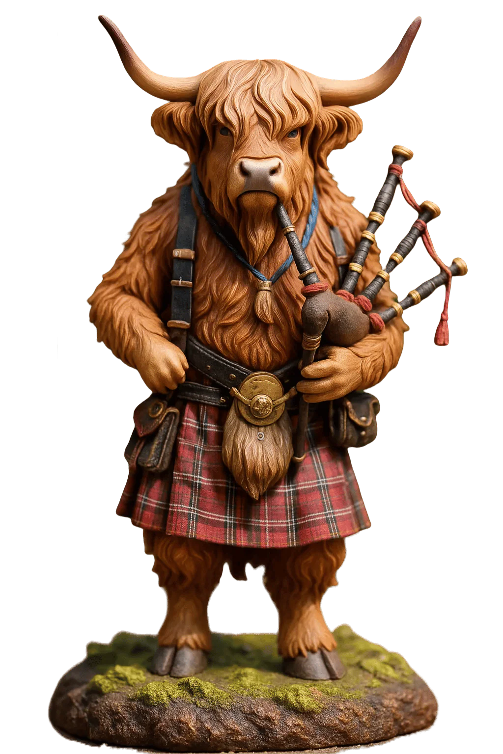 🐮Highland Cow Advent Calendar 2025🎄 - 3D handmade Highland Cow Doll (24 pcs)