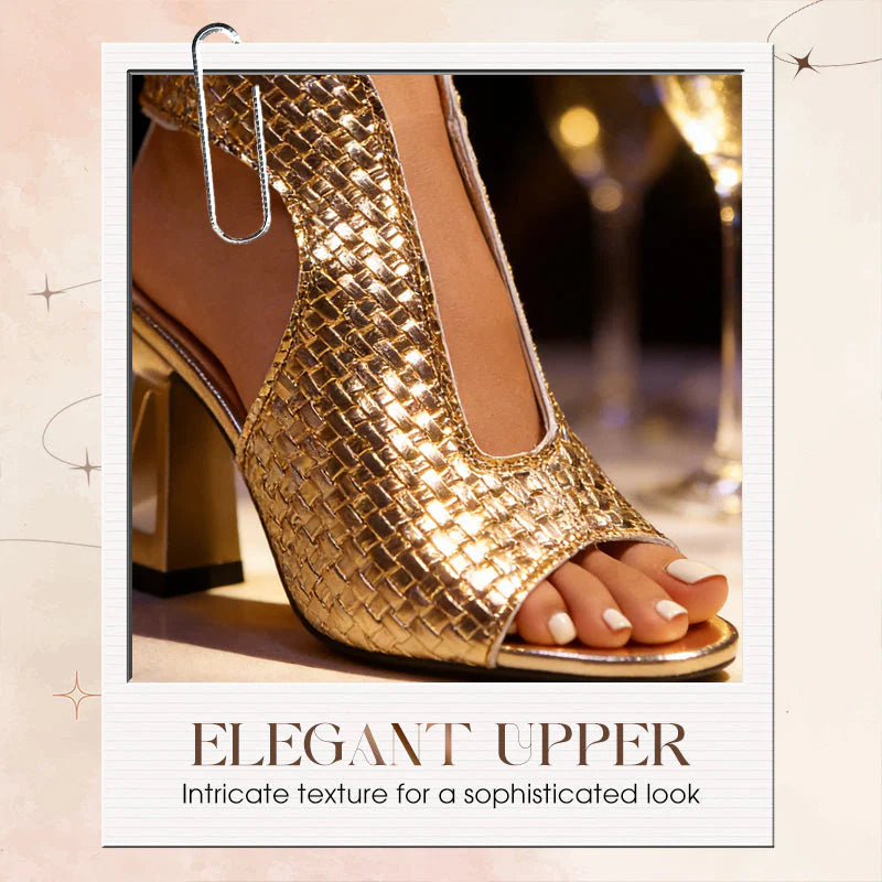 👡Nowość 40% TANIEJ!🏖️Eleganckie sandały damskie na obcasie z odkrytymi palcami