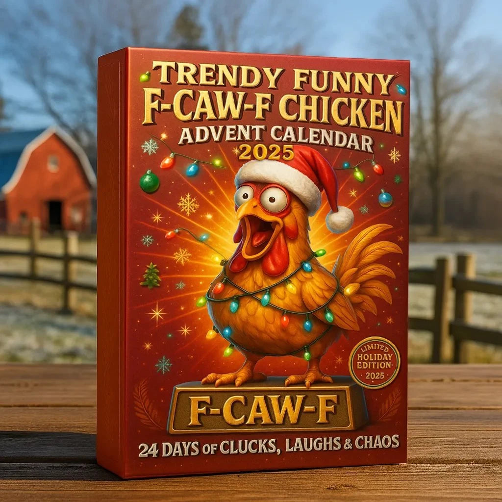 🎅🐔 Funny F-Caw-F Chicken Advent Calendar 2025